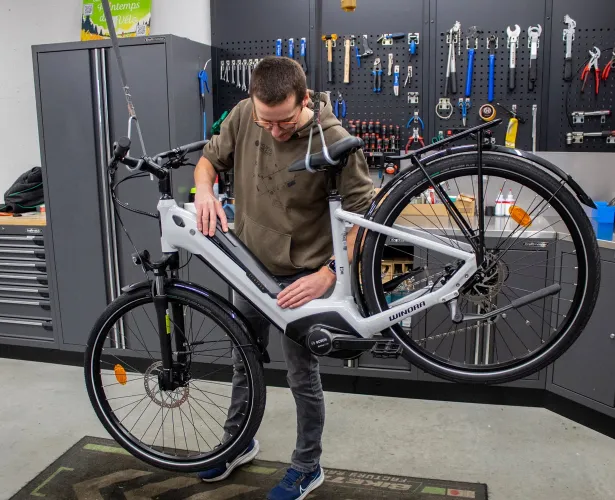 atelier réparation vélo urbain angers